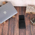 Playing Card Case, Leather Case for board games, Coin Pouch, Change Holder, Money Organiser, Card Deck Holder, Cellphone Adapter Case (Black)