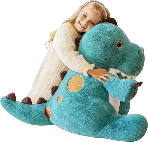 EARTHSOUND Giant Dinosaur Stuffed Animal Plush Toy,Large Jumbo 23" Cute Soft Toys,Big