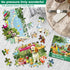 Nitktaia 300 8-10 10-12,Glossy Idea,20.5 15 Piece Puzzles for Adults,Lakeside Camping Puzzle for Adults Teens,Large