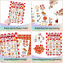 Mueddur Set 24 -05 Pizza Party Bingo Card, Pizza Bingo for Adults Large Group Family Friends, Sleepover Party Game