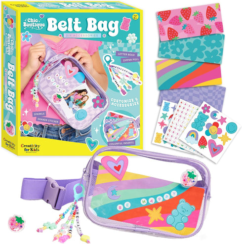 Creativity for Kids Chic Boutique Belt Bag: DIY Girls Fashion Kit, Arts