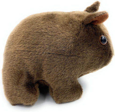 Plush Wombat 7" Stuffed Animal - Cute Australian Souvenirs - Gifts for Kids - Super Soft Stuffed Tree Bear Toy