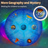 3D Geography Puzzle for Kids Ages 8-14, Earth Globe DIY Jigsaw Model Kit, Educational Learning Toys, 50 Pieces