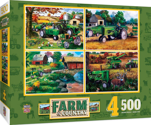 MasterPieces 2000 Piece Jigsaw Puzzle for Adults, Family, Or Youth - Farm