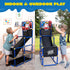 JOYIN Arcade Basketball Game Set, Indoor/Outdoor Sport Play with 4 Balls and Hoop for Kids 3 to 12 Years Old