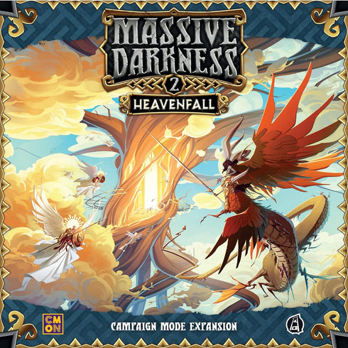 Massive Darkness 2 Heavenfall Board Game Expansion, Cooperative Strategy Game for 1-6 Players, Ages 14+