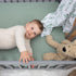 28x52 Organic Muslin Fitted Crib Sheet - Organic Crib Sheet for Standard Crib and Toddler Mattresses, Soft