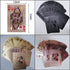 Waterproof Playing Cards, 4 Decks Plastic Black Rose Gold Foil Poker Cards for Game Parties