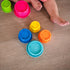 Count Set 8 Count The First Years Stack & Stacking Cups - Colorful Baby Stacking Water Toys - Stackable Cups