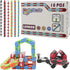 18 Pack 24 Wacky Tracks Snap and Click Fidget Toys Finger Sensory Toys, Links Snake Puzzles for Stress Relief, Party