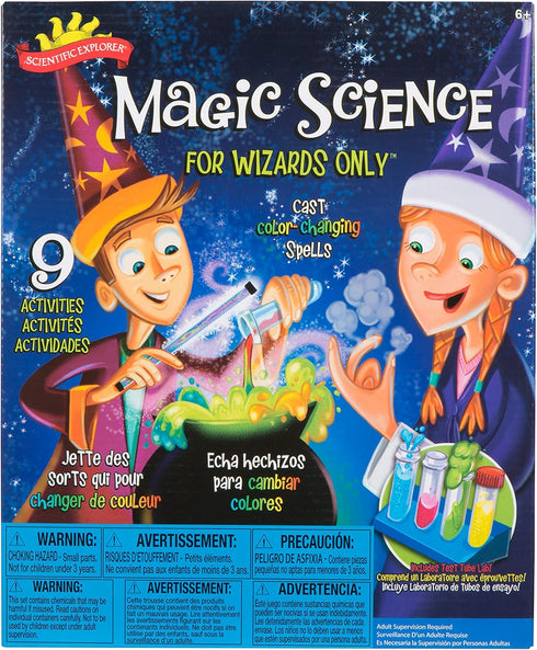 ALEX Toys Explorer Magic Science for Wizards Only Kids Science Kit, For Ages 6 and Up, Imagination and Creativity