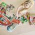 (32 2 3 3+ Melissa & Doug Busy Barn Shaped Jumbo Floor Puzzle Pieces, x Feet), Jigsaw Puzzle for Preschoolers and Kids