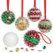 READY 2 LEARN Create Your Own Sequin Ornaments, Set of 6 Christmas Crafts for Kids, All Materials Included