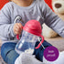 (3-Pack). 6m+ 8oz) b.box Sippy Cup with Weighted Straw Leak Proof, Easy Grip. BPA Free & Dishwasher Safe. Ideal