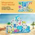 Set 8 3+ PTQ25 PicassoTiles Magnetic Tiles Magnet Tile Building Blocks Marine Animal World Themed with Ocean Character