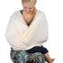 NeoTech Care Baby Nursing Cover Breastfeeding Scarf, Soft Fabric in Gray