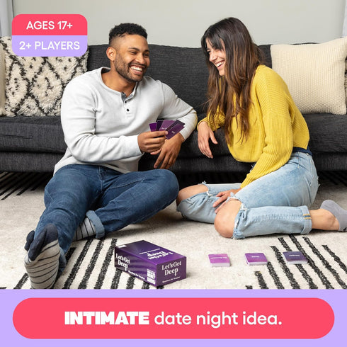 WHAT DO YOU MEME? Let's Get Deep Couples Questions Card Game, Love Couples Games and Date Night Ideas