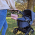 Suessie Fanny Pack Diaper Bag with Baby Changing Pad & Waterproof Wipes Pocket, Stroller Organizer