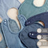 4-Pack Adjustable Muslin Baby Bibs - Cotton Drool Bibs for Newborns and Toddlers