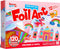 Klever Kits Foil Art Kit for Kids - Mess Free Coloring, Foil Foam Stickers, Creative Travel Toys, Birthday Gifts