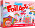 Klever Kits Foil Art Kit for Kids - Mess Free Coloring, Foil Foam Stickers, Creative Travel Toys, Birthday Gifts