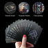WJPC Warrior Gold Waterproof Playing Cards with Gift Box, Deck of Poker Cards for Indoor Outdoor Party Game