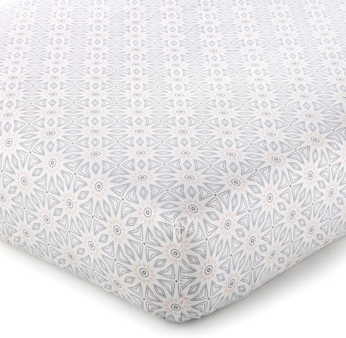 Set 2 100% Levtex Baby - Imani Crib Fitted Sheet of - Fits Standard Crib and Toddler Mattress - Tossed