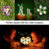 1 1 12 243 TOSY Magnet Pyramid Glow - Cube Transforms into Billion Shapes (Bunny, Egg, Flowers, Hearts), Easter Basket