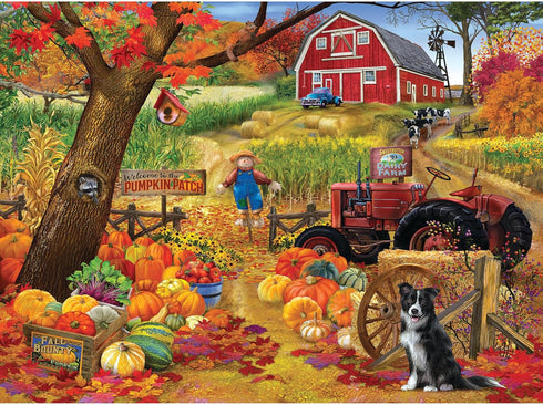 1000 RoseArt - Chris Bigelow - Fall Harvest - Piece Jigsaw Puzzle for Adults