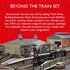 HORNBY R8206 Hobby Train Tracks - Power Track Straight Track Pieces - Small Scale Model Accessories for Train, Electric