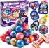 30 JOYIN PCS Valentine Gift Cards with Slime, Galaxy Slime Stress Relief Fidget Toy for Kids Party Favor, Classroom