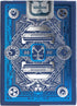 Bicycle Back To The Future Playing Cards - 1 Pack, Premium, Foil, Metallic, Blue