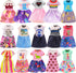 7 6 Inch 3 2 2 11.5 Inch 6" Joyfun Pcs Girl Doll Clothes Pieces Dress, Pieces Outfits and pcs Shoes for Girl's Sister