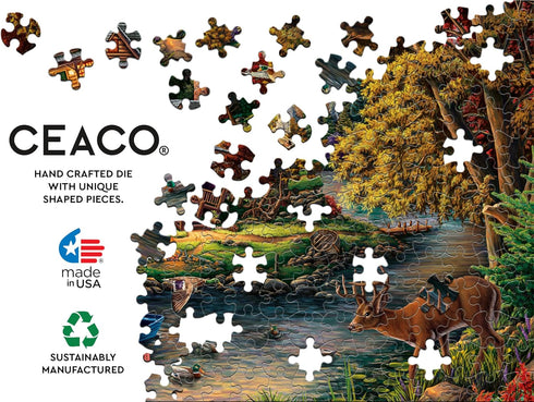 500 Ceaco - Enchanted Forest Lake - Piece Jigsaw Puzzle