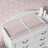 2-Pack Baby Changing Pad Cover for Girls (Antique Rose) - Premium Fitted Sheets Baby Diaper Changing Table Cover