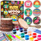 EPUMP Glow in the Dark Wooden Painting Kit for Kids - Arts