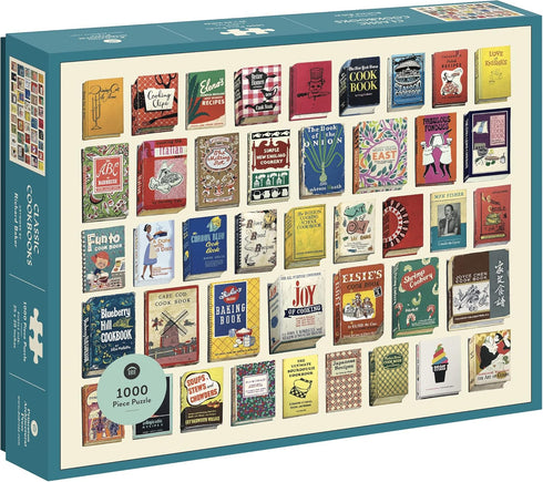 Princeton Architectural Press Classic Cookbooks 1000 Piece Puzzle