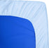 American Baby Company Fitted Nap Mat Sheet with Elastic Corners, 24" x 48" x 4", Soft Microfiber for Daycare, Blue