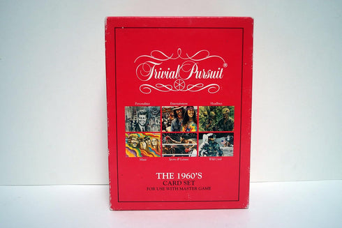 Trivial Pursuit - The 1960's Card Set by Parker Brothers, for Master Game