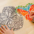 140+ 5+ Melissa & Doug Stained Glass Made Easy Activity Kit: Butterfly - Stickers Kids Sticker Stained Glass Craft Kit;