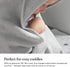 Ehrenkind 100 100 cm, Hooded Towel, Baby Towel with Hood Made of Cuddly Soft Organic Cotton, Bath Towel in x Light
