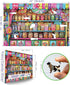 500 (23"x15") Blueforest Candy Shop Piece Puzzles for Adults - Vibrant Sweets Store Jigsaw Puzzle, Nostalgic Candy Jar