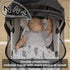 2-in-1 UPF50+ Bemece Durable Baby Mosquito Net with Sunshade for Stroller, Universal Mosquito for Stroller with Two-Way