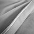 TL Care Fleece Blanket, Soft and Cozy with Silk-Like Satin Trim, Gray, 30" x 30" for Baby