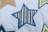 CribMATE 1 Blue Star Nursery Crib Quilted Comforter PC Baby Girl/Baby Boy Crib Quilt Baby Gift Idea (Blue Star)
