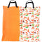 wegreeco Reusable Hanging Wet Dry Cloth Diaper Bag (Orange, Fox)