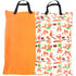 wegreeco Reusable Hanging Wet Dry Cloth Diaper Bag (Orange, Fox)