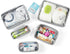Beary Tidy 5 Set, Piece Diaper Bag Organizer Pouch Clear with Zippers and Nestable