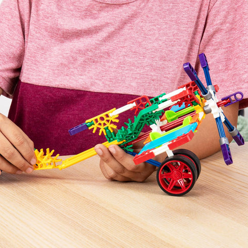 30 Set 8+ K'NEX Custom Cruisers Model with Storage Bag - STEM Building Kit, Kid Construction, Creative Play Toy Ages