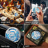 7-in-1 Set DND Dice DNDND Dragon Roulette Spinner D&D Dice Spinner Metal DND Dice with Luxurious Gift Box for Dungeons